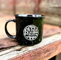 "In Pie We Crust."Black Camp Mug image 0