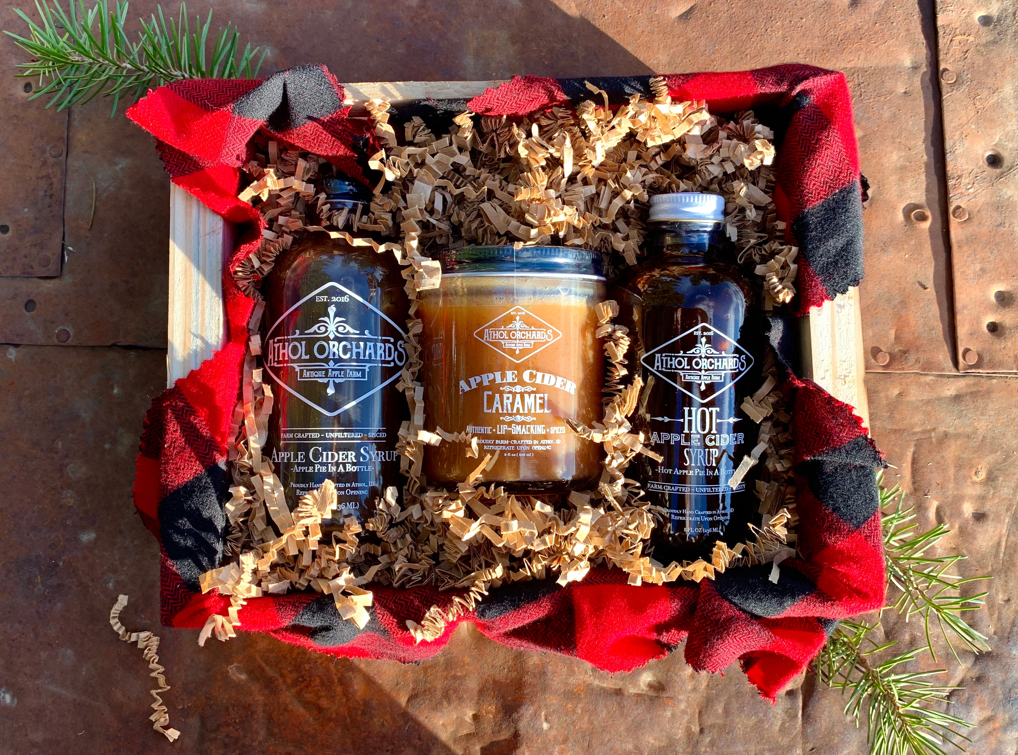 8oz Deluxe Orchard Crate image 0